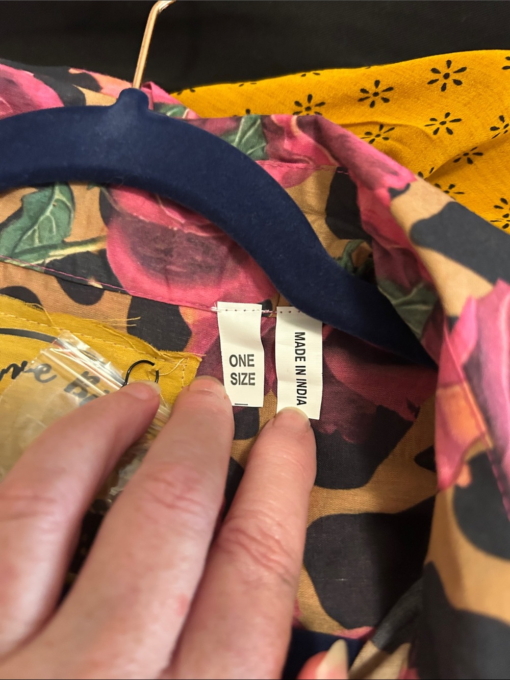 A Rare Bird Floral High-Low Button-Front Rose Leopard Duster in Pink - Picture 14 of 16